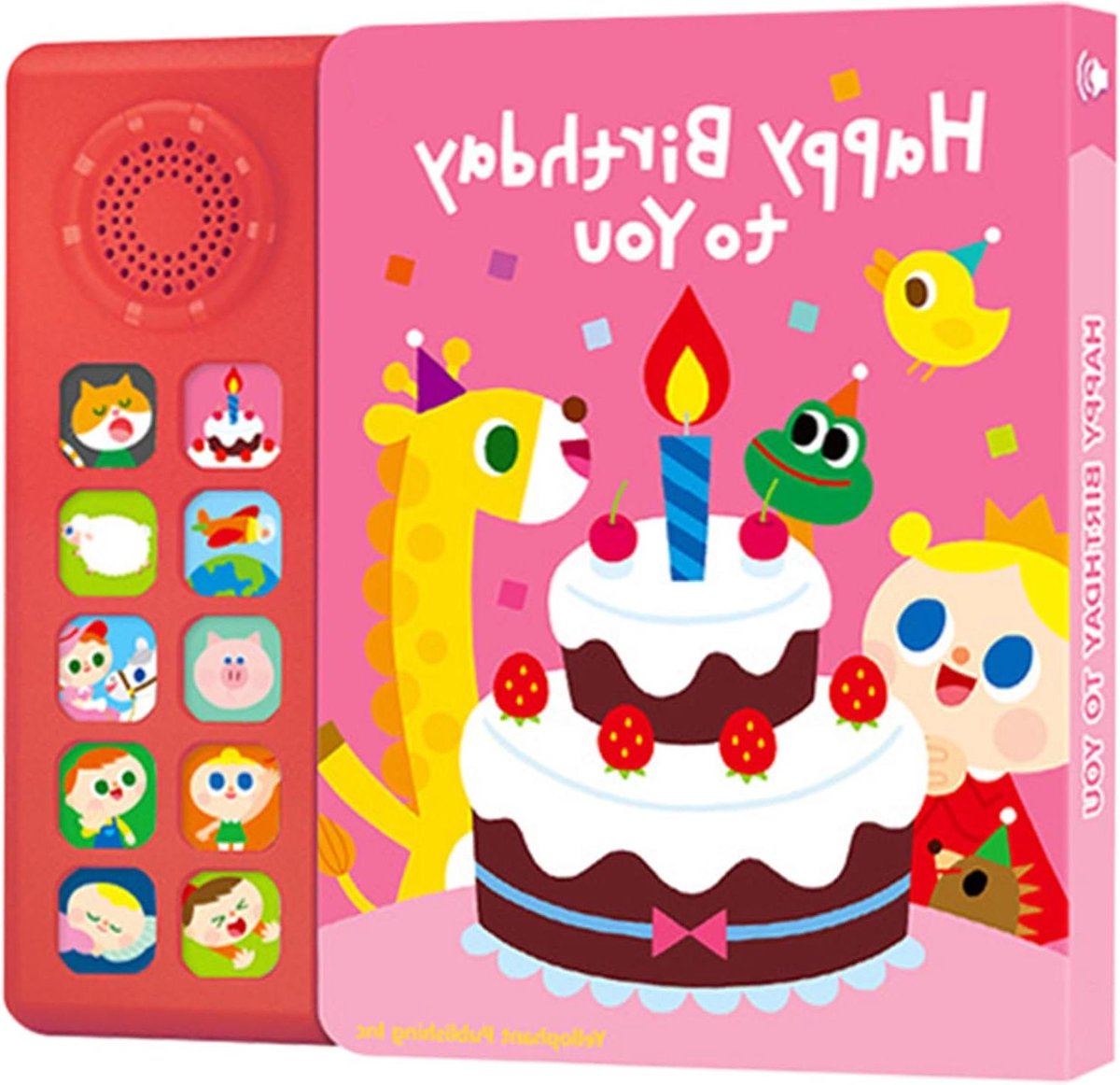 Interactief Zangboek - Muziekboek Kinderen - Vroeg Leren - Interactief Geluidsontwerp - 23 x 21 x 1.5 cm - Niet gespecificeerd