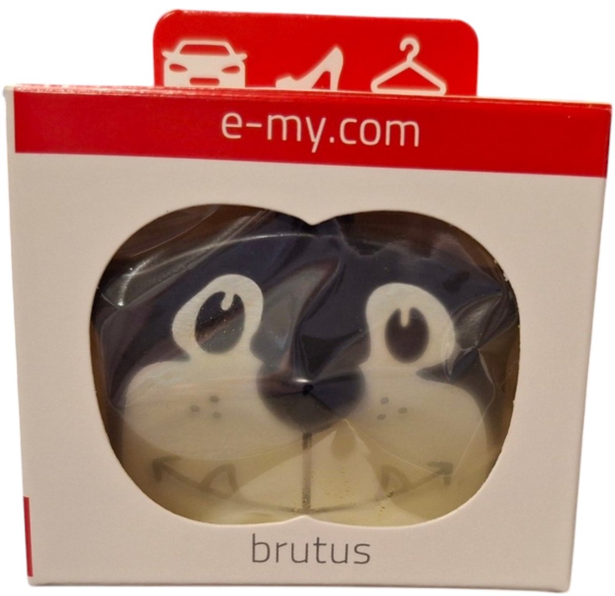 E-my Brutus zwart luchtverfrisser - Auto Parfum - Interieur Parfum - Lekkere frisse geur