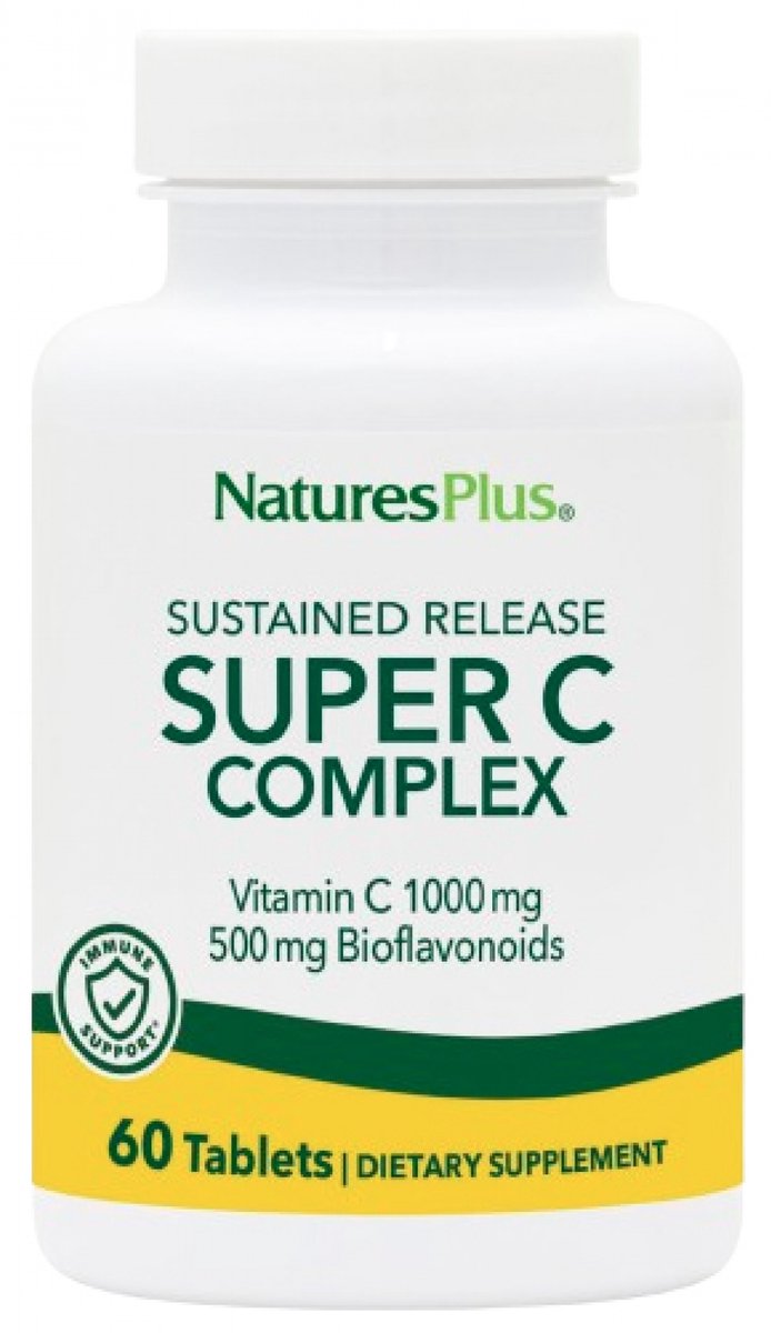 Natures Pl Super C Complex 60 Comp 1000 Mg