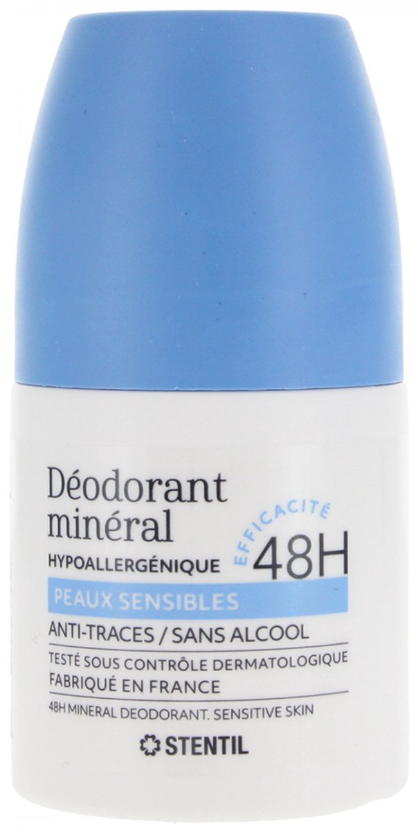 Stentil Minerale Deodorant voor de Gevoelige Huid 48H Roll-On 50 ml