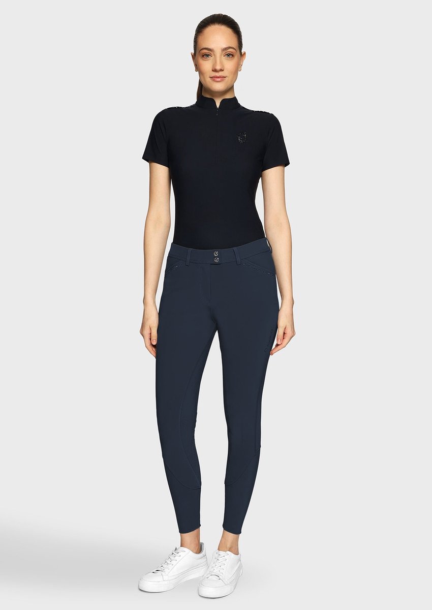Samshield Celeste Full Grip Rijbroek Dames M Navy