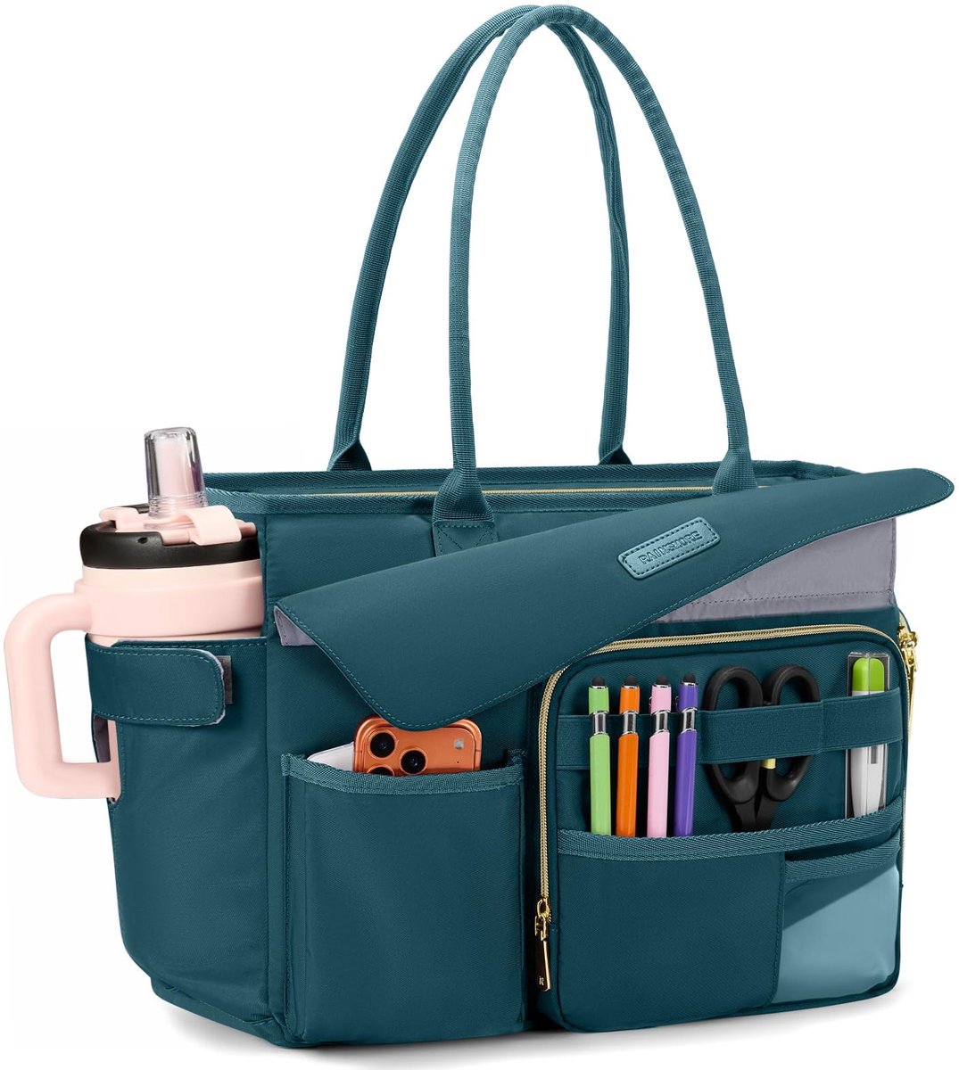 Omgoods - Dames Laptop Bag 15.6 Inch met Lunchcompartiment - Waterafstotende Werktas