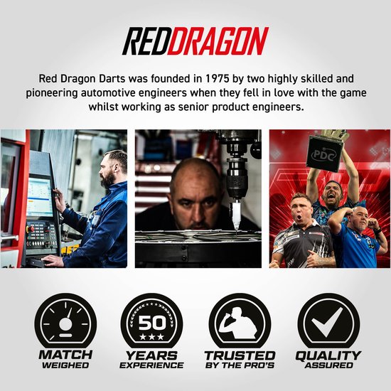 Red Dragon Gerwyn Price Brass Signature Edition - Dartpijlen van Red Dragon — afbeelding 3