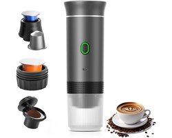 Omgoods - Draagbare Espresso Machine voor Auto - 60 ml, USB-C Opladen