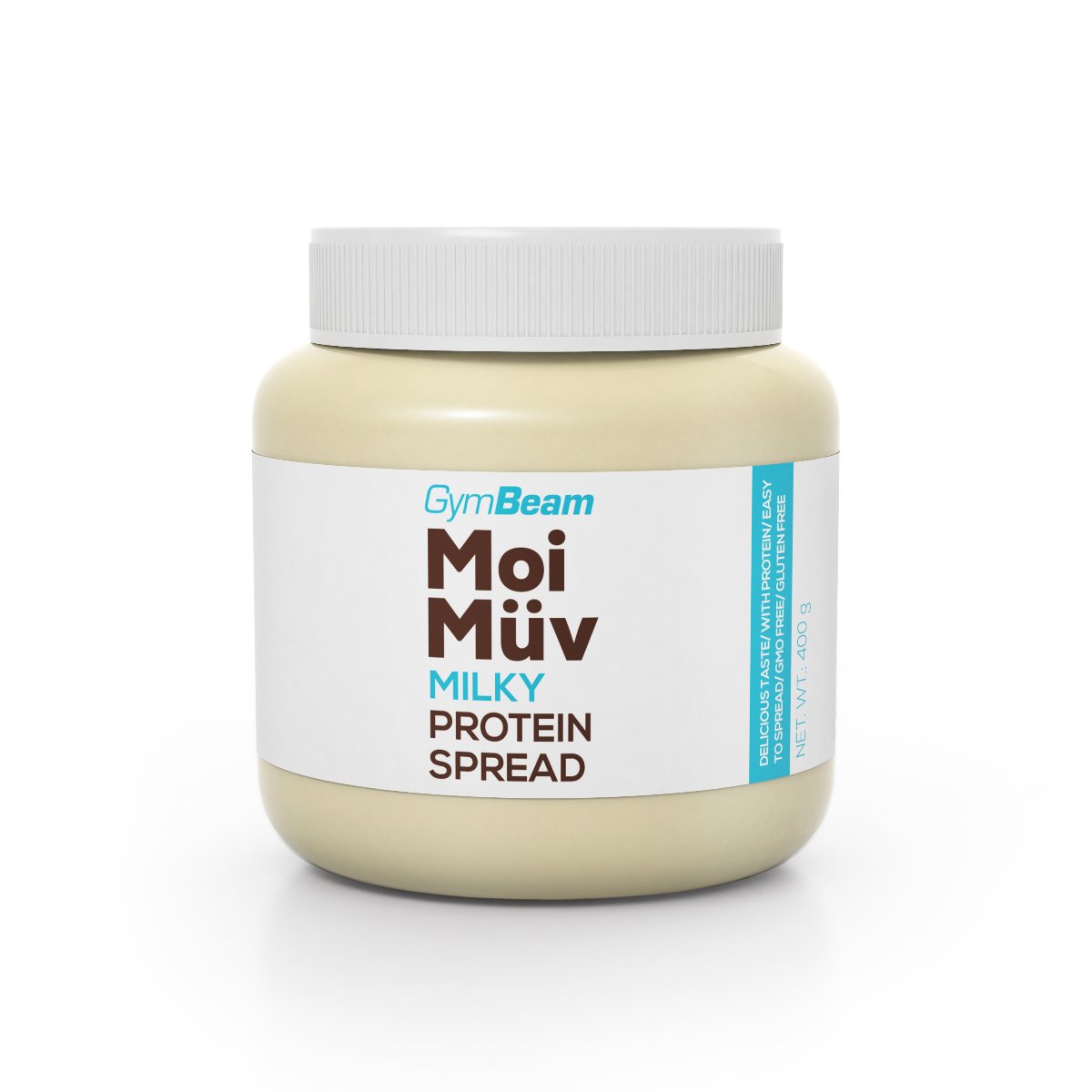 GymBeam MoiMüv Eiwitpasta 400 g melkachtig