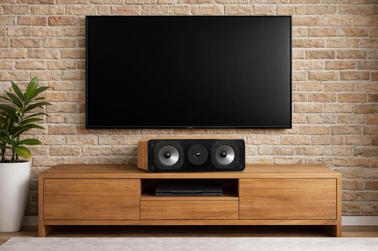 Center Luidspreker - Home Cinema Speaker - Film Geluid Verbeteren - Dubbele Woofer 5.25 Inch — afbeelding 2