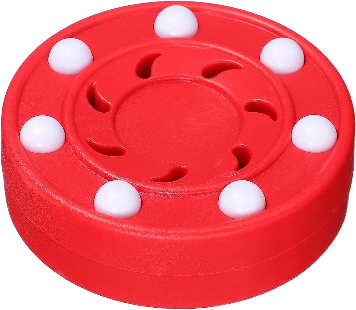 Roller Hockey Puck - Straathockeybal - Hockey Training - Hoge Hardheid PP Materiaal - 7.5 x 7.5 x 3 cm