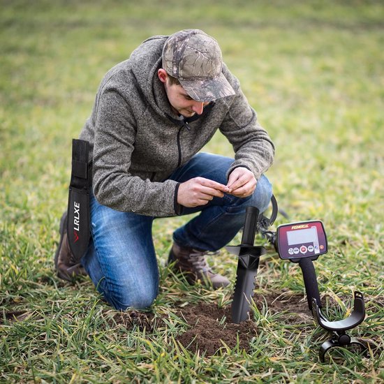 Metalen Detector Schep - Graafgereedschap Rand - Schatten Opduiken - Dubbel Getand - 29.5 cm - Zwart — afbeelding 4