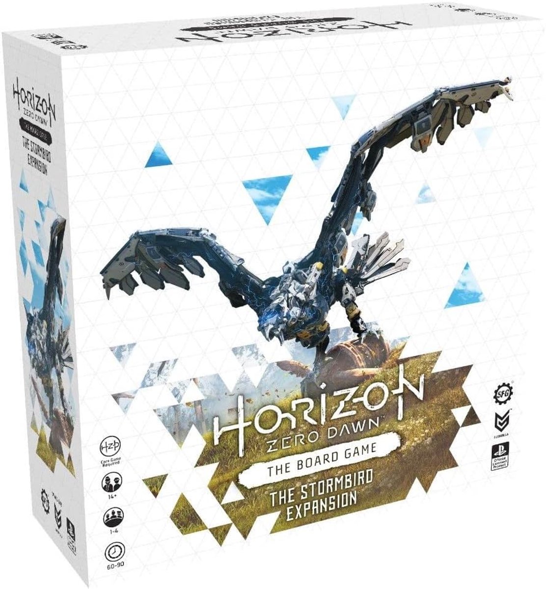 SnelShoppen - Bordspel Horizon Zero Dawn Stormbird Uitbreiding voor 1 tot 4 Spelers van 14+ - Strategisch Coöperatief Spel met Spannende Lucht- en Gro