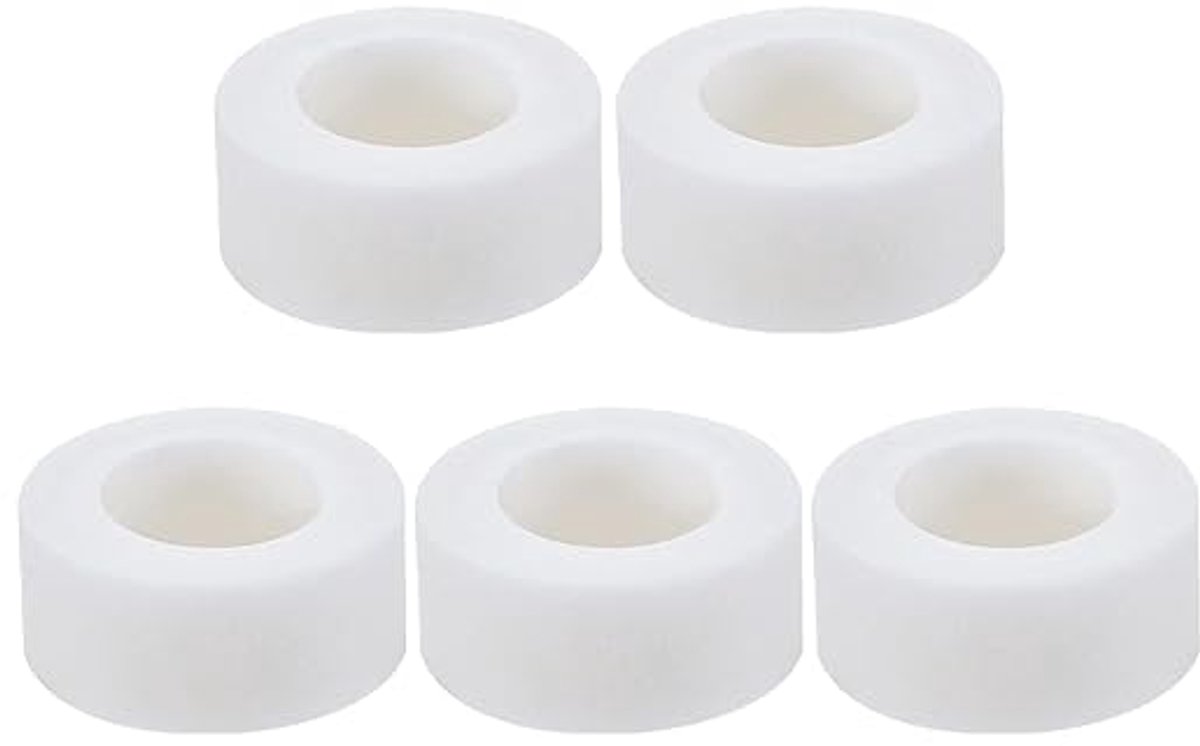 Waterfilterpatroon - Filterelementen - PP katoen – Gecomprimeerd actief koolstoffilter - Navulling voor Kraan Waterfilter - Het kan sediment filteren, geuren verwijderen - Voor leidingwater, putwater, drinkwater - 5 stuks