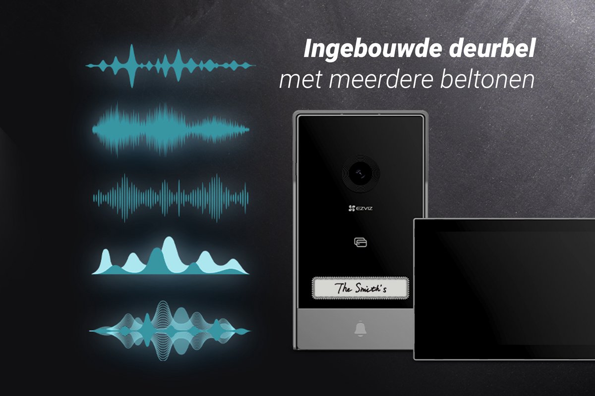 EZVIZ HP7 IP-camera 2K met Video Intercom en Touch Monitor - afbeelding 3