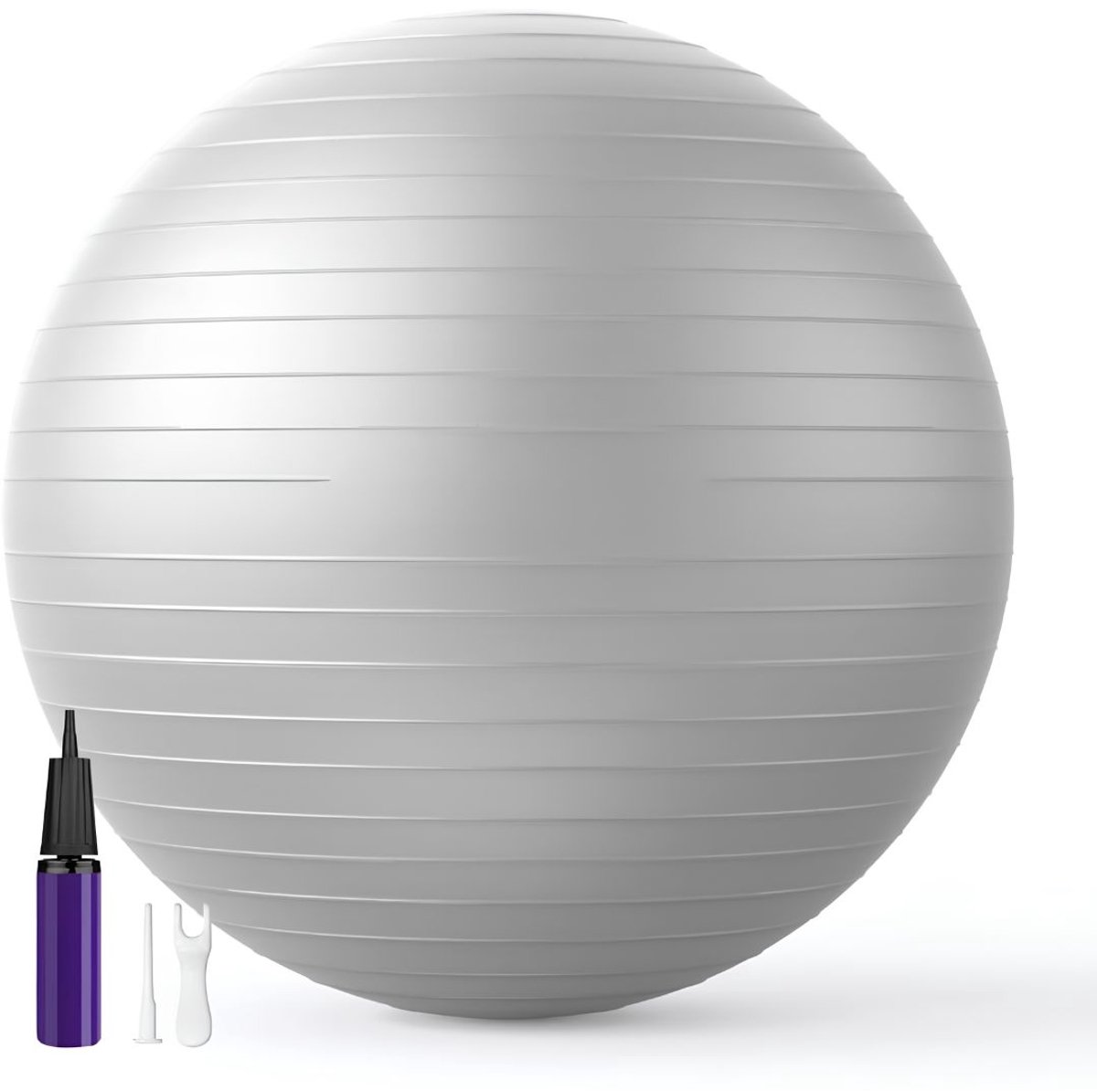 JCP® Zwangerschaps Bal - Zwangerschapsbal - Fitness bal - Grijs - 23cm x 22cm x 14cm