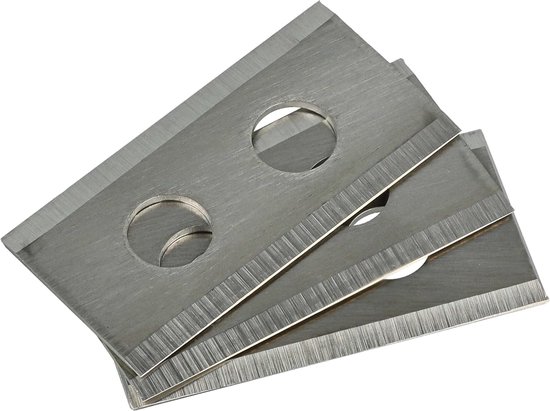 Vervangende Messen - Robotmaaier Mesjes - Gazon Onderhoud - Dubbelzijdig Scherp - 36 x 18 mm - Zilver — afbeelding 4