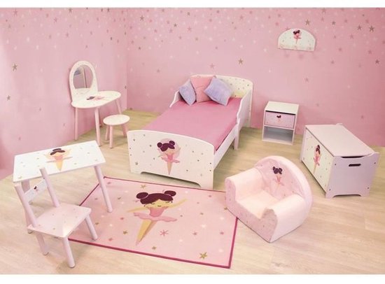 FUN HOUSE - Danseuse Ballerine - Fauteuil club - Roze - Foam zit van Fun House — afbeelding 5