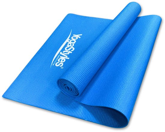 YogaStyles EKO PVC Travel Yogamat Turquoise van YogaStyles — afbeelding 2