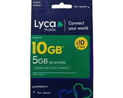 Lyca Mobile Bundel XS 5GB + 5GB