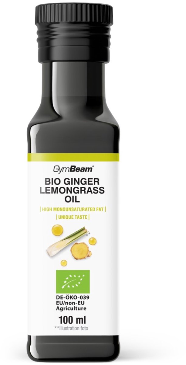 GymBeam BIO Gember Citroengras Olie 100 ml
