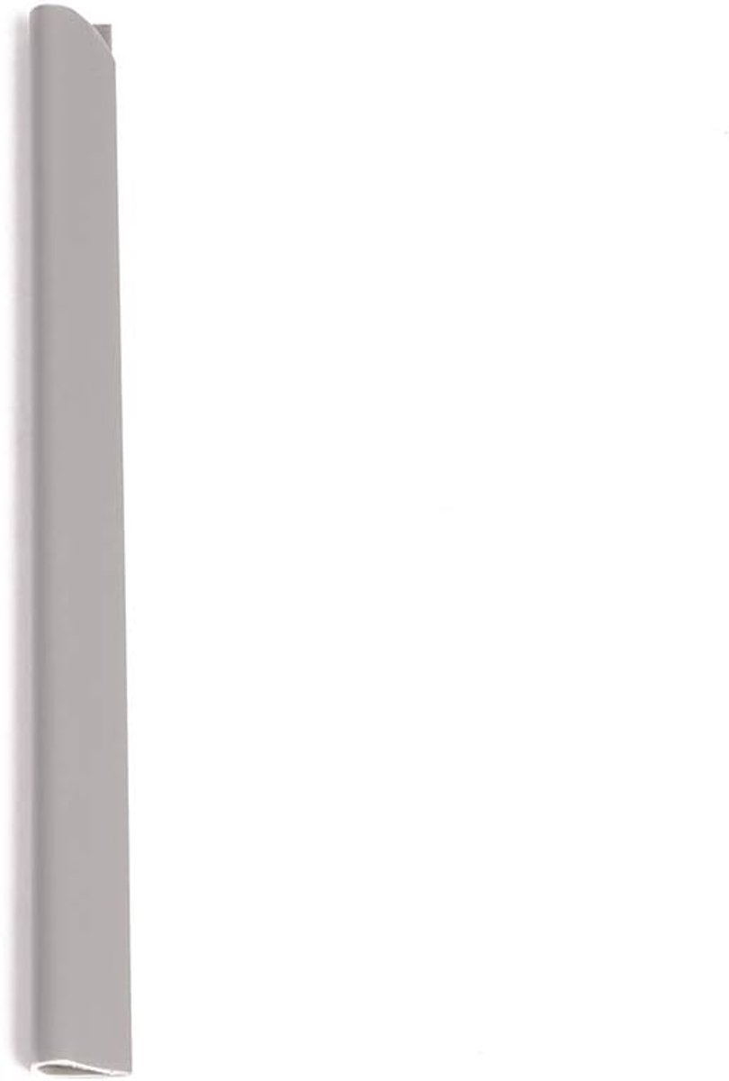 30 stuks bevestigingsclips, klemrails voor pvc, privacyfolie, zichtwerende strips, windbescherming voor tuin en omheining, bevestigingsclips, 30 stuks/verpakking, grijs