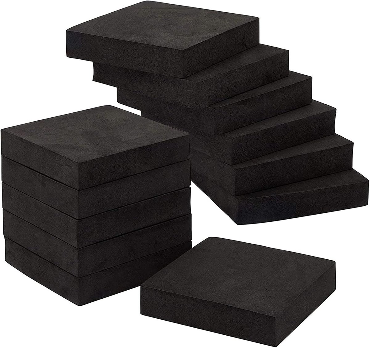 12 Stuks Anti-vibratie Pads, Schok Absorberende Pads, Wasmachine Voetkussens Trillingen Demper Pads voor Wasmachine Voeten Koelkast Droger Luidspreker