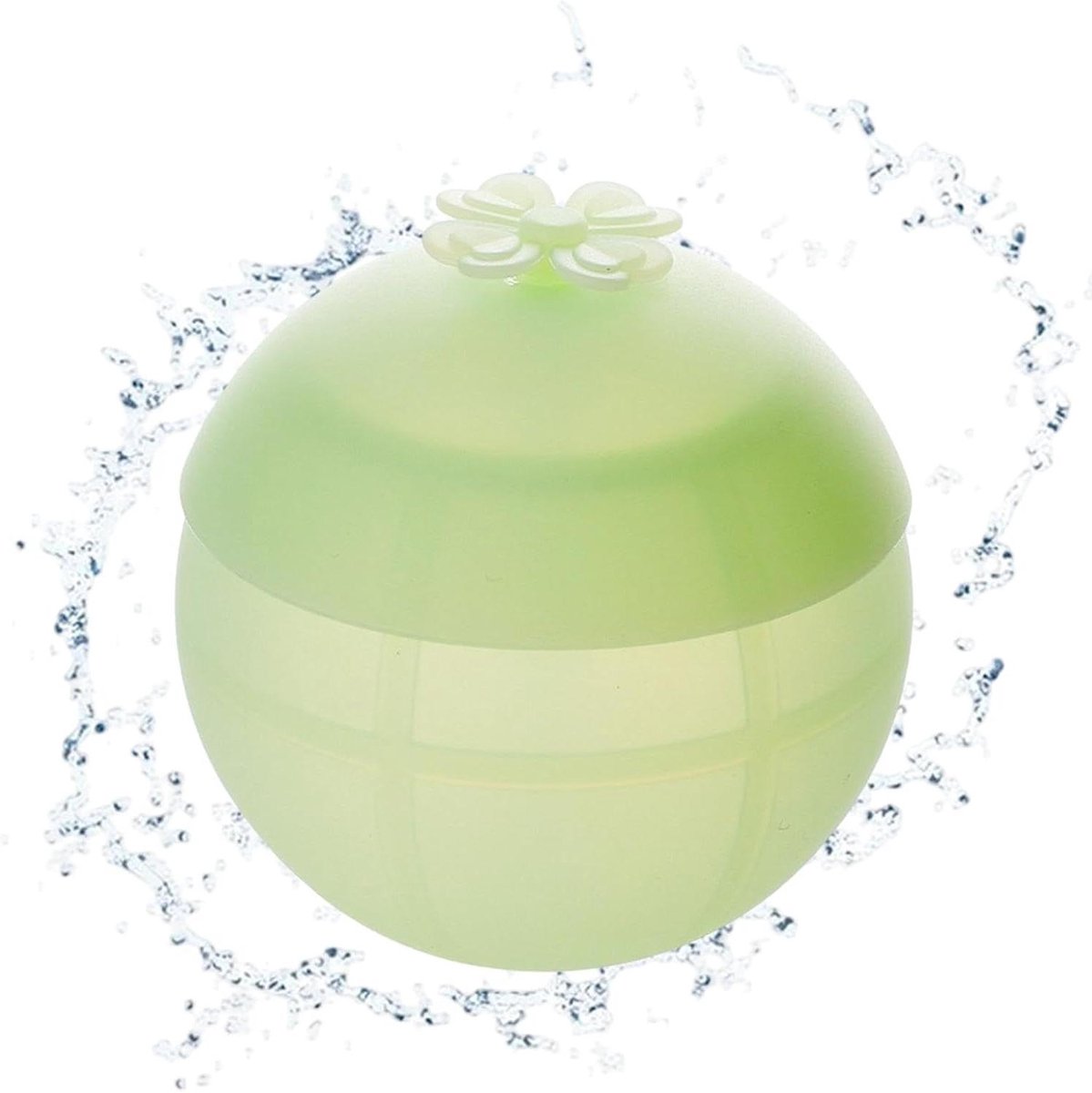 Navulbare Waterballonnen - Herbruikbare Speelgoedballen - Zomer Buitenspelen - Zelfsluitend Ontwerp - 8 cm - Groen