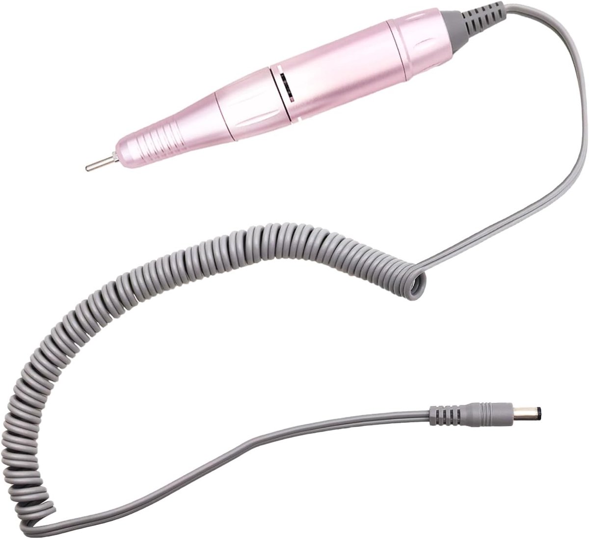 SnelShoppen - Nagelboor Handstuk Vervanging voor Elektrische Nagelvijl, Aluminium, Geluidsarm, Roze, Perfect voor Manicure en Pedicure