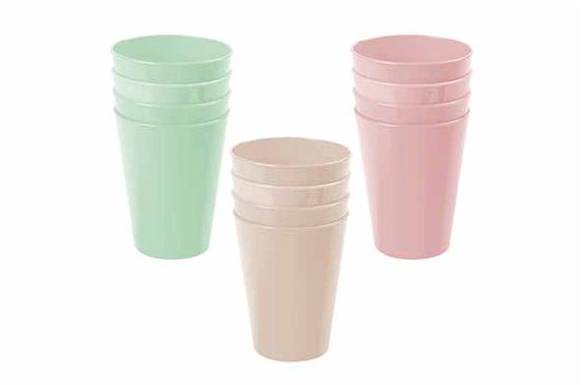 Hawai Beker 43cl Set4 - 3ass