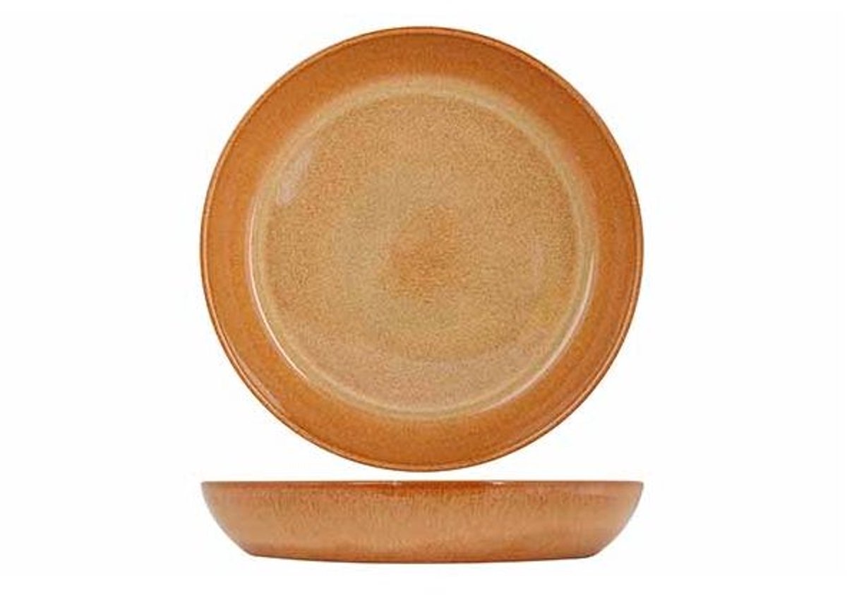 Bistro Mustard Yellow Schaal D25,5xh4,1 Cm