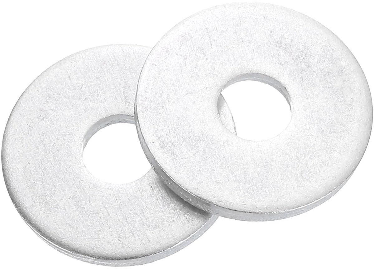 Platte afdichting, M6 x 20 x 2 mm ronde afdichtingsringen, platte afstandhouders voor schroeven, bouten, machinereparatie, accessoires, buitenbouw