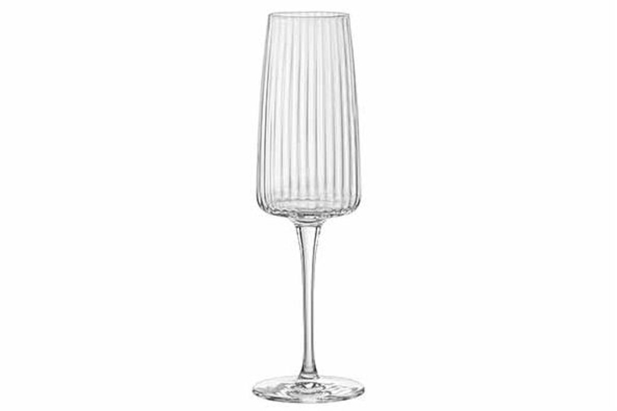 Exclusiva Champagneglas 25,5cl Set4 D4,7xh22,5cm