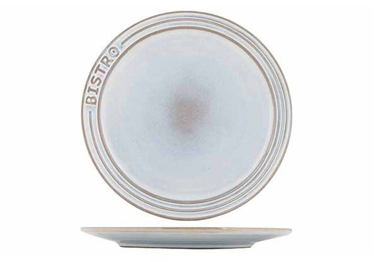 Bistro Vintage White Plat Bord D27,5cm