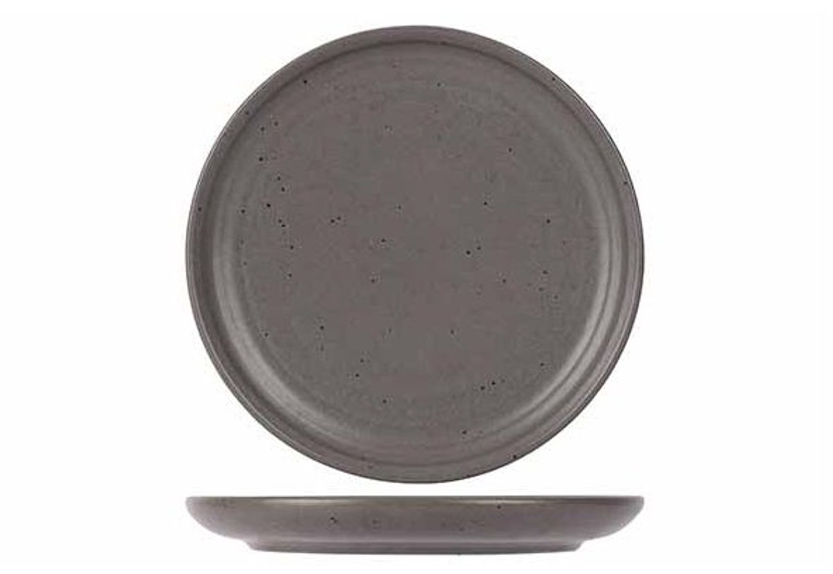 Artisan Grijs Plat Bord D17cm Coupe