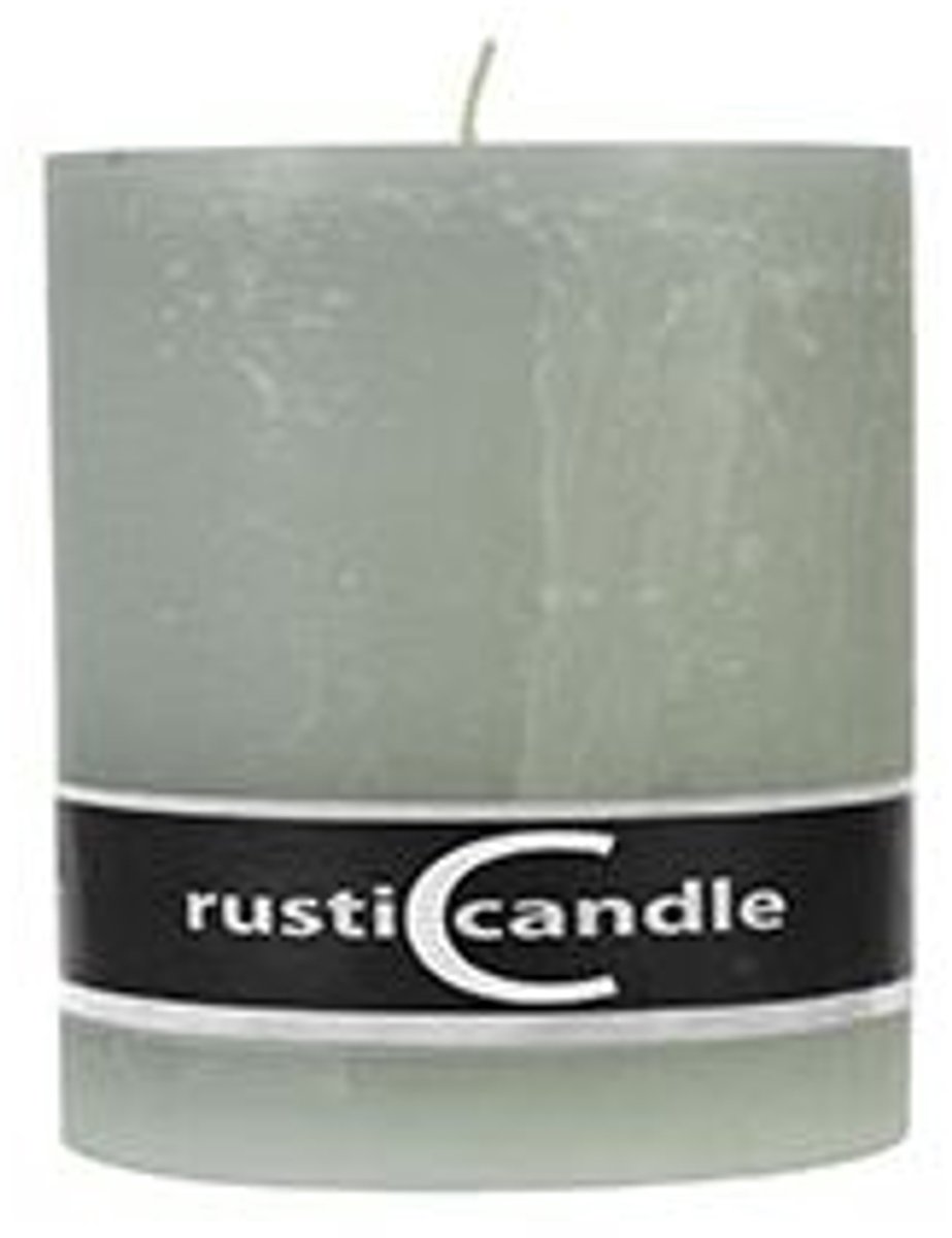 Cosy&Trendy Rustic Cylinderkaars - Ø 70 mm - 80 mm- Steengrijs