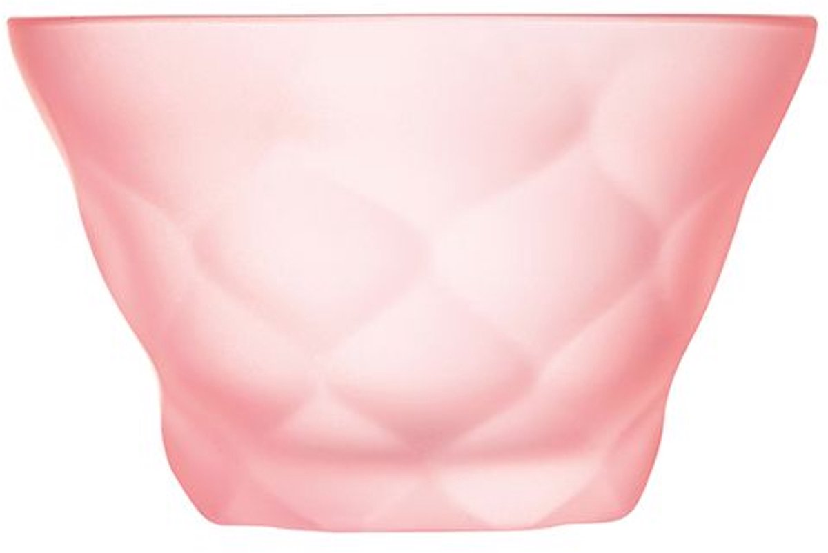 Luminarc Iced Diamand Ijscoupe Roze D10cm