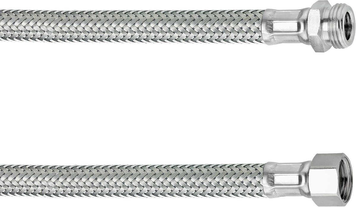 verbindingsslang, 3/8 inch IG x 3/8 inch AG x 100 mm, T317309270 1/2 inch IG x 1/2 inch AG