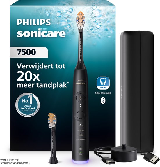 Philips Sonicare Series 7500 HX7421/14 Zwart
