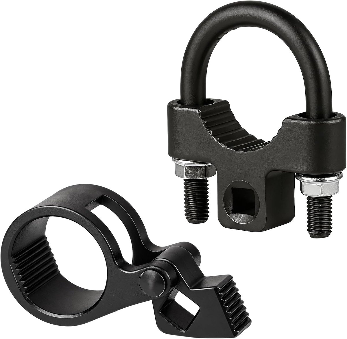 Set van 2 auto-binnenspoorstangkopgereedschap, universeel, 3/8 inch laag profiel spoorstangen gereedschap en 1/2 inch axiaal gewricht gereedschap, voor binnenspoorstangen met Ø 27-42 mm