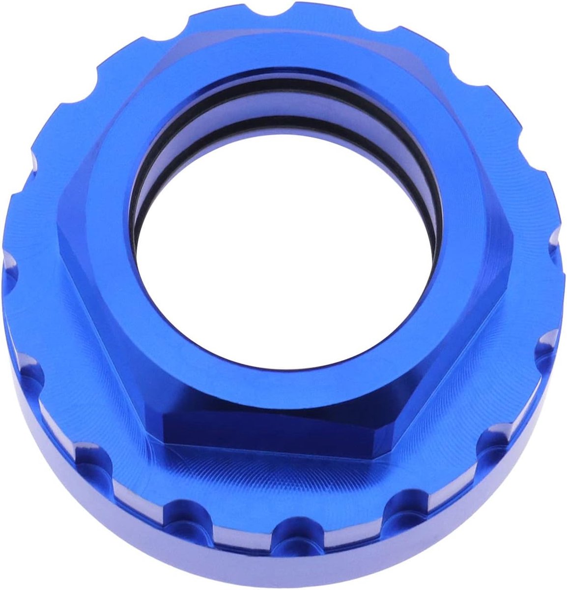 Lock Ring Adapter Removal Tool Compatibel met Shimano M7100 M8100 M9100 M9120 Aluminiumlegering Fiets Verwijdering Sockets Fiets Demontage Mouwen 12 Snelheden