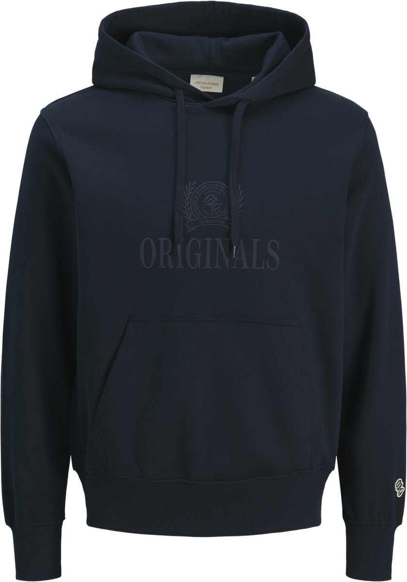 JACK & JONES PLUS - JORFREDERIKSBERG MONOGRAM SWEAT HOOD PLS Heren Trui