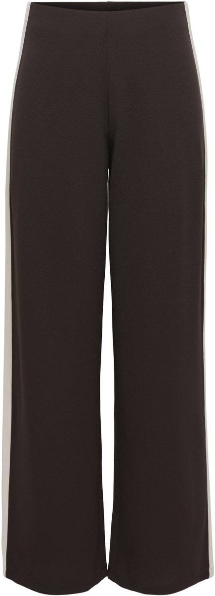 Jacqueline de Yong Broek Jdygeggo Life Wide Panel Pant Jrs 15357399 Chocolate Torte Chateau Gr Dames Maat - W34 X L32