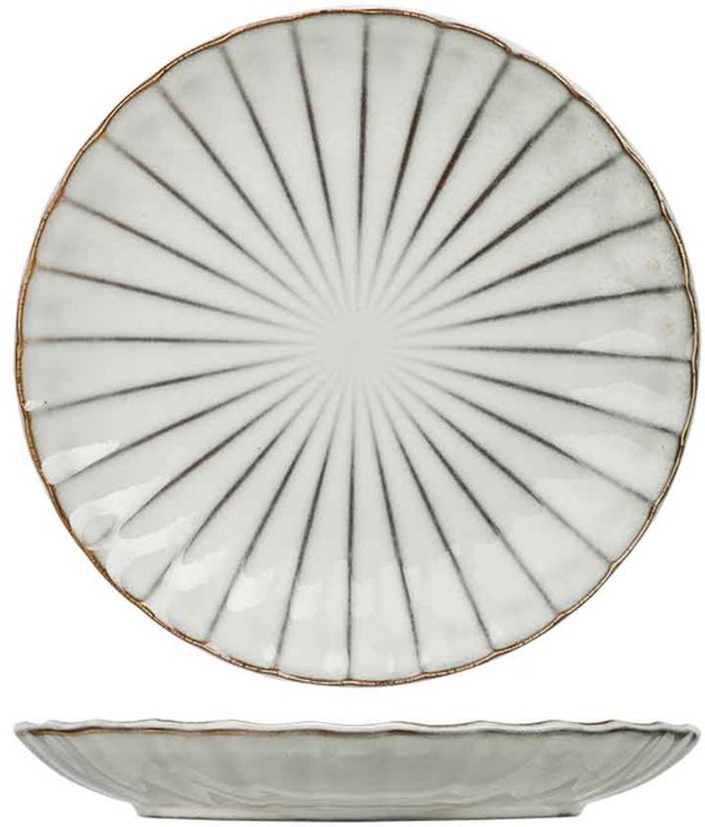 Concha Grey Dessertbord D20,5cm
