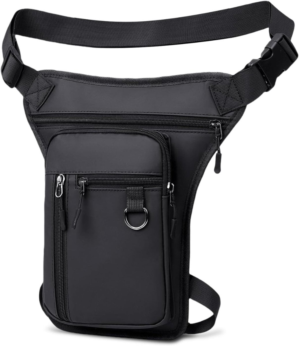 SNJY® Beentas Motor - Heuptas Motor - Leg Bag - Verstelbaar - Zwart