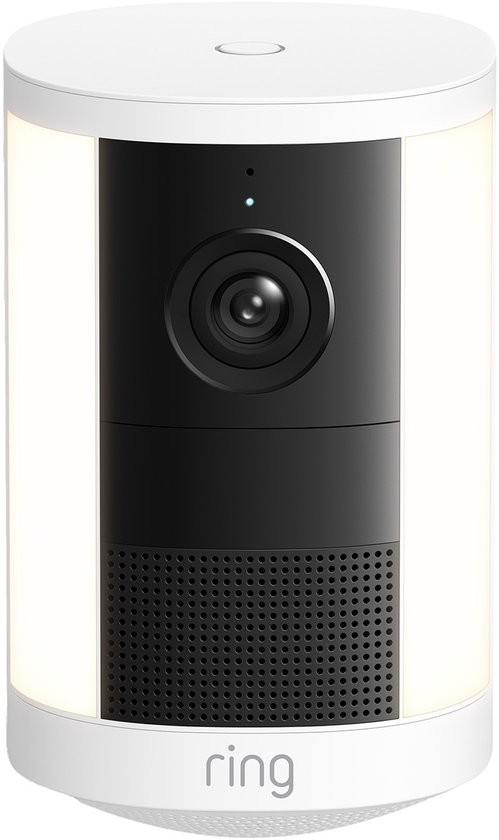 Ring Spotlight Camera 2e Generatie Batterij Wit