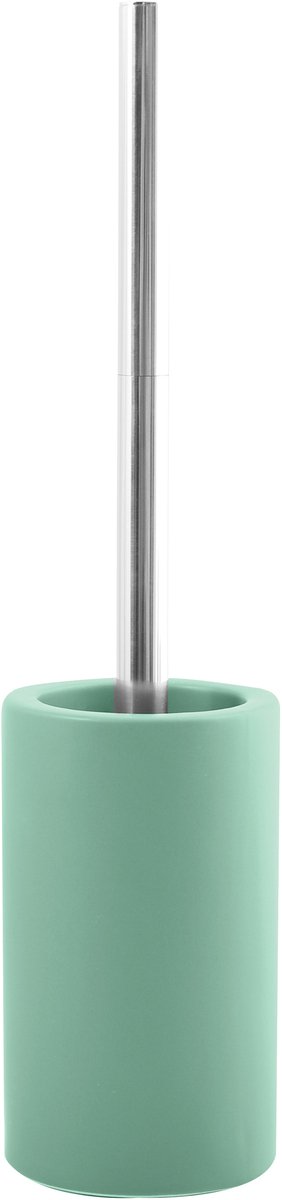 Spirella TUBE Toiletborstel met Houder – Stijlvolle WC-Borstel Houder met Verwisselbaar Borstelhoofd – Badkameraccessoires met Klassiek Design