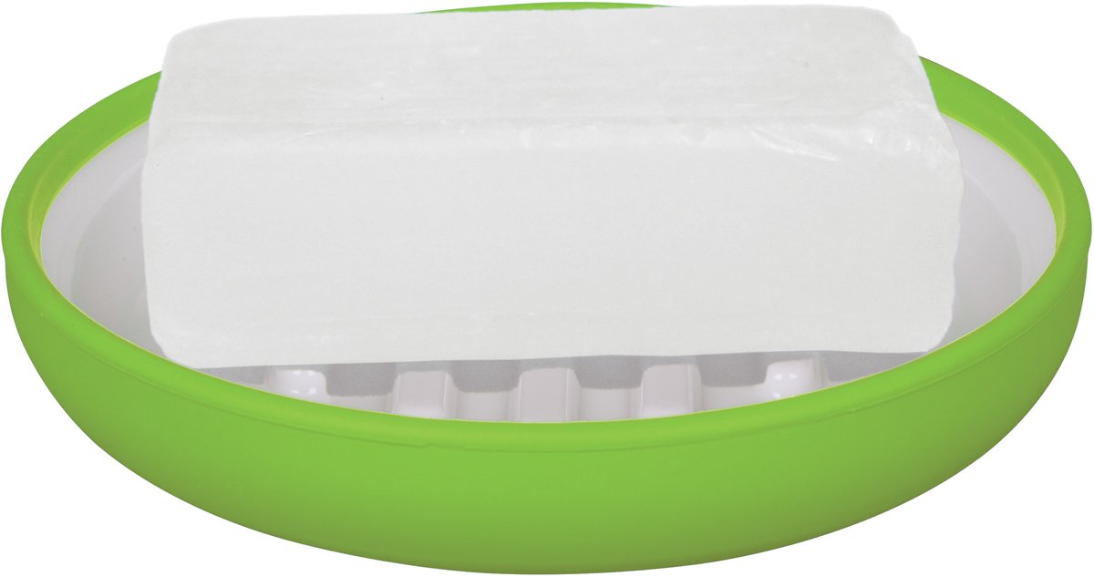 Spirella Zeephouder MOJI – Praktisch Zeepbakje voor de Badkamer – Robuust en Makkelijk te Reinigen – Modern Design