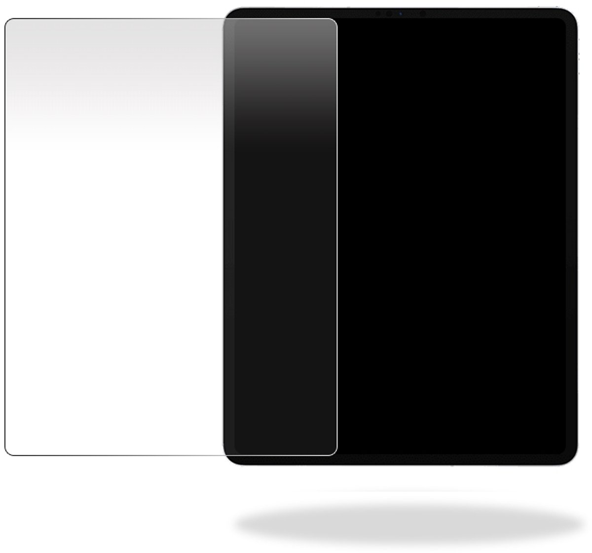 Mobilize Screenprotector geschikt voor Apple iPad Pro 12.9 Inch (2018) Glazen | Mobilize Screenprotector - Case Friendly