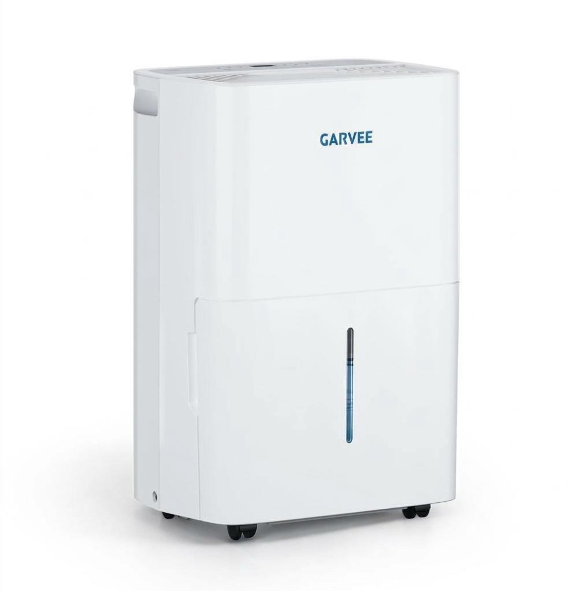 Triumpunpre 20L Elektrische Luchtontvochtiger voor Thuis - Compressor Ontvochtiger met 6,5L Waterreservoir - Automatische Vochtigheidssensor - Droogfunctie Wasmachine - Anti-Schimmel & Condensatie - Wit