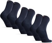 DANISH ENDURANCE Bamboe Sokken - Ademende Antizweet Sokken Zacht - Unisex - 3 Paar - Maat 39-42