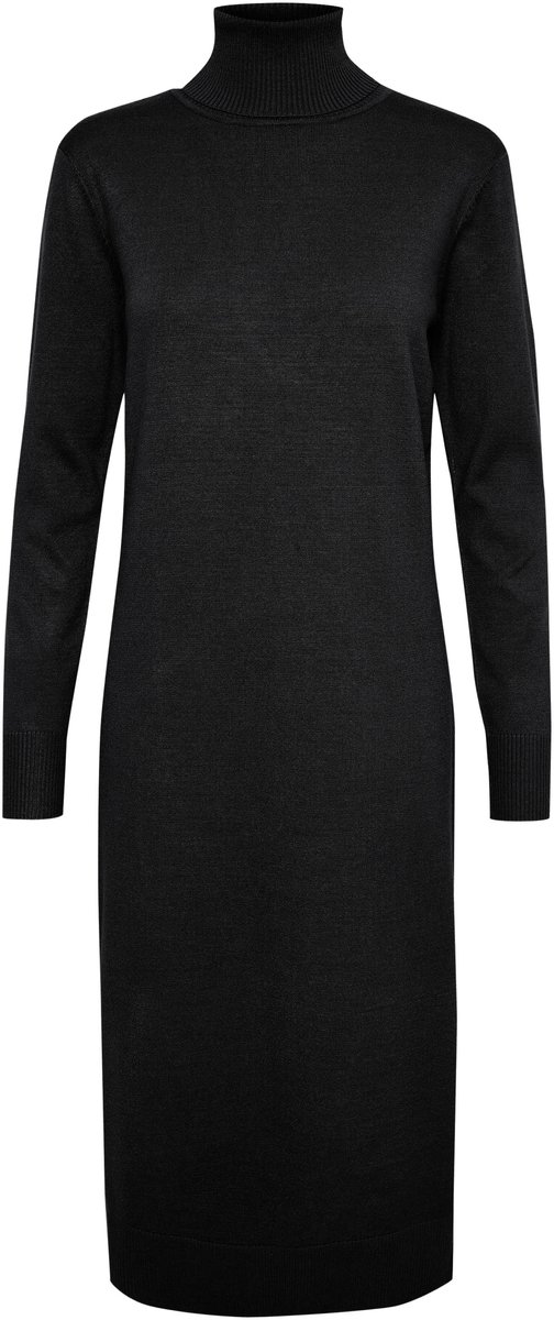 Saint Tropez MilaSZ Roll Neck Long Dress Dames Jurk - Maat M