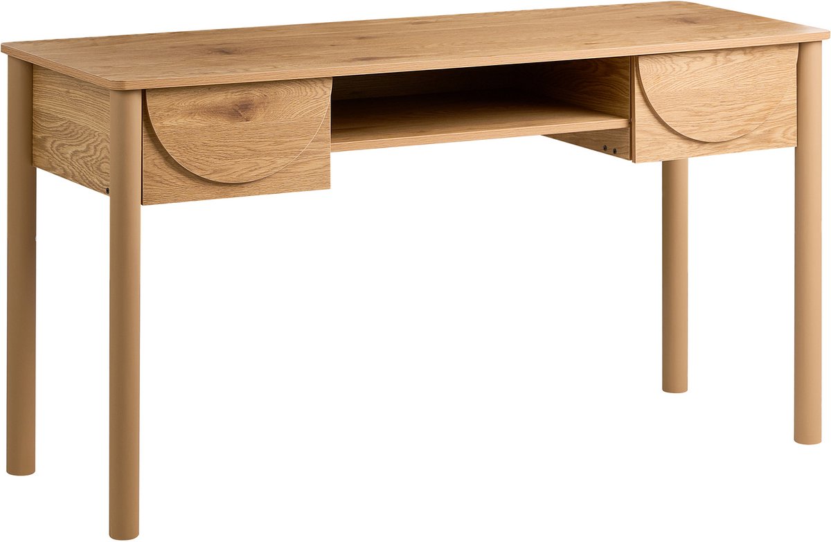 SENDRA - Bureau - Lichtbruin - 140 x 50 cm - MDF