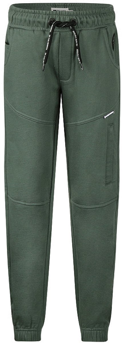 No Way Monday Jongens Joggingbroek Loose Fit Forest Green maat 146